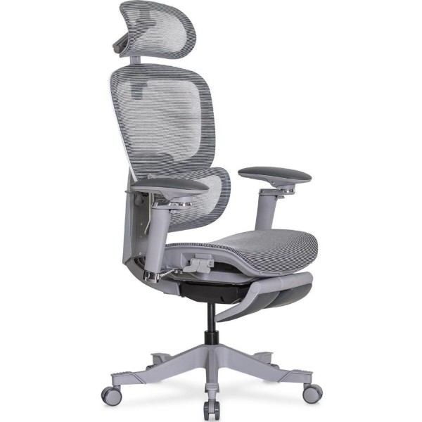 Фото - Крісло офісне Mealux Q5 Air Grey (арт. HF-Q5 M/G)